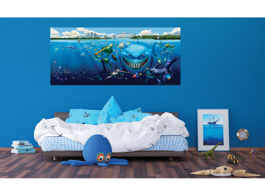 Detská fototapeta DISNEY - Nemo a všetci ostatní - 202x90 cm