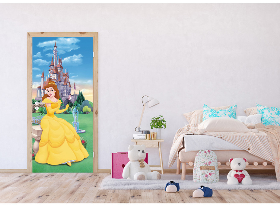 Detská fototapeta DISNEY - Kráska a zviera - 90x202 cm