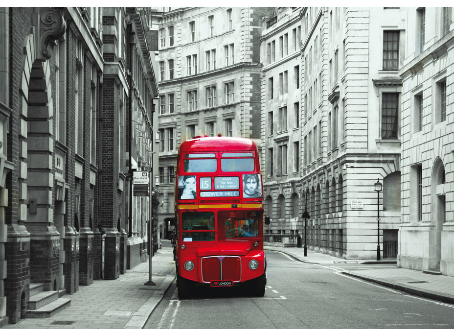 Moderné fototapety - Autobus v Londýne - 155x110 cm