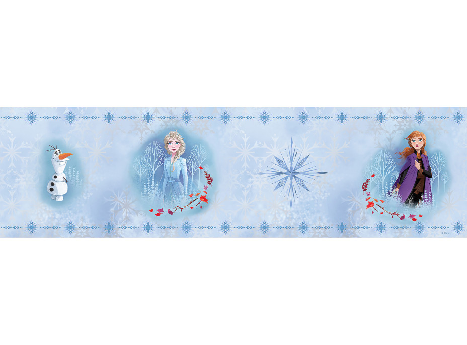 Detská samolepiaca bordúra DISNEY FROZEN 2 - 14x500 cm