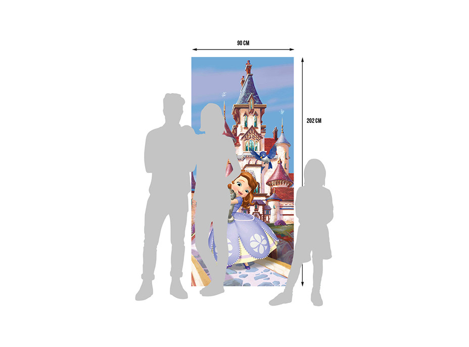 Detská fototapeta DISNEY - Sofia Prvá - 90x202 cm