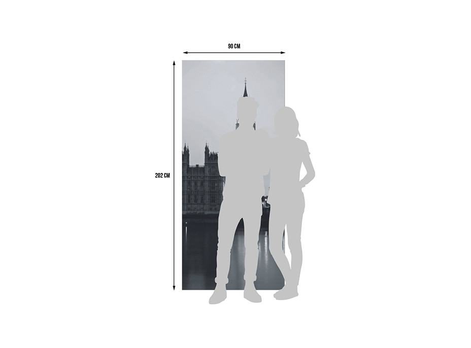Moderné fototapety - Big Ben - 90x202 cm
