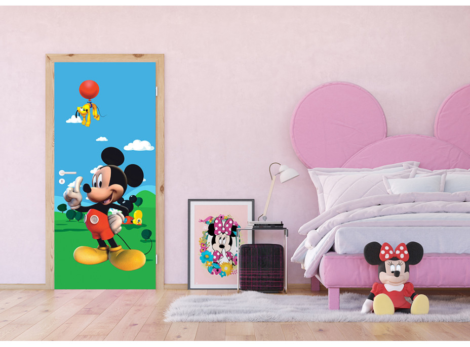 Detská fototapeta DISNEY - Mickey Mouse - 90x202 cm