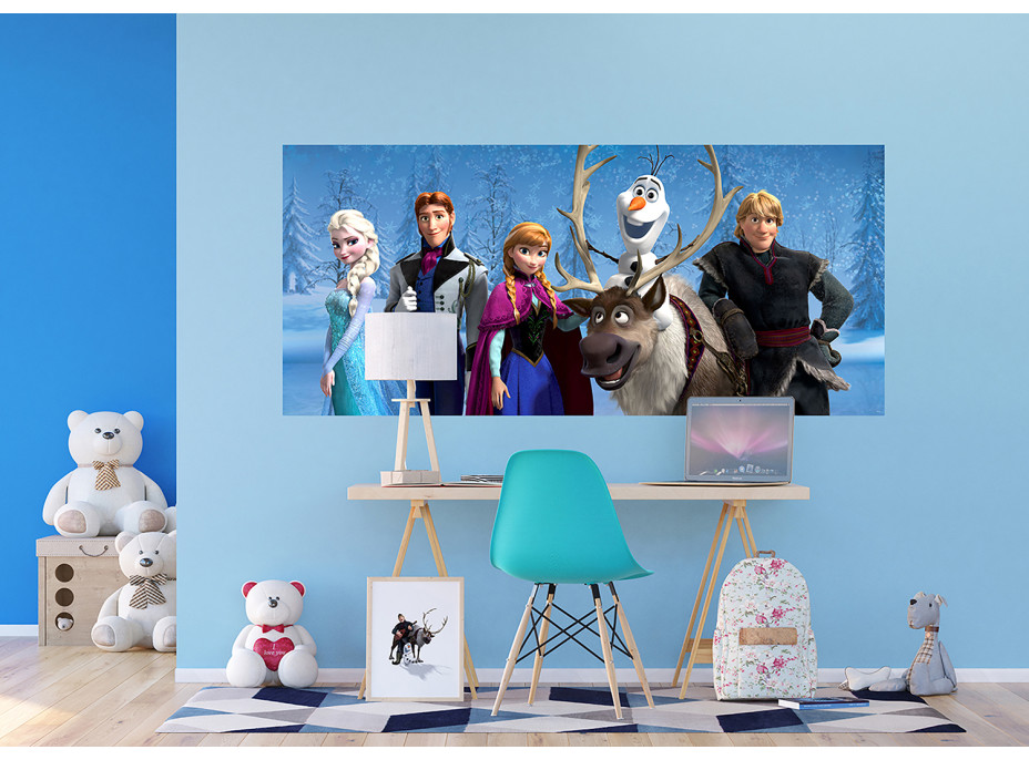 Detská fototapeta DISNEY - FROZEN - 202x90 cm