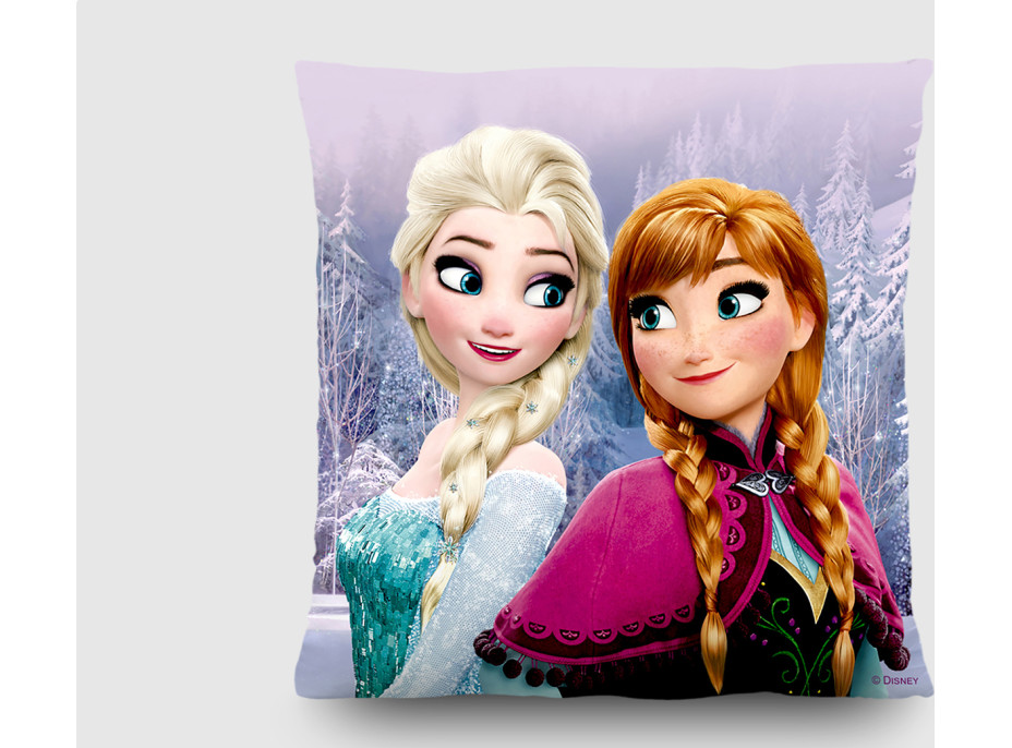 Detský vankúšik DISNEY ĽADOVEJ KRÁĽOVSTVO FROZEN 40x40 cm