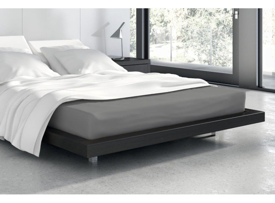 Froté prestieradlo VANILLE 200x90 cm - šedé