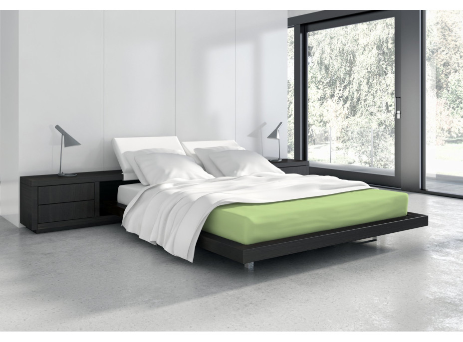 Froté prestieradlo MATE 200x180 cm - zelené