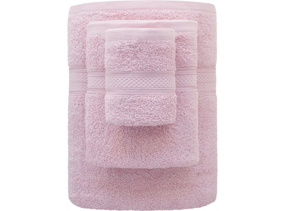 Bavlnený uterák VENA 50x90 cm - ružový