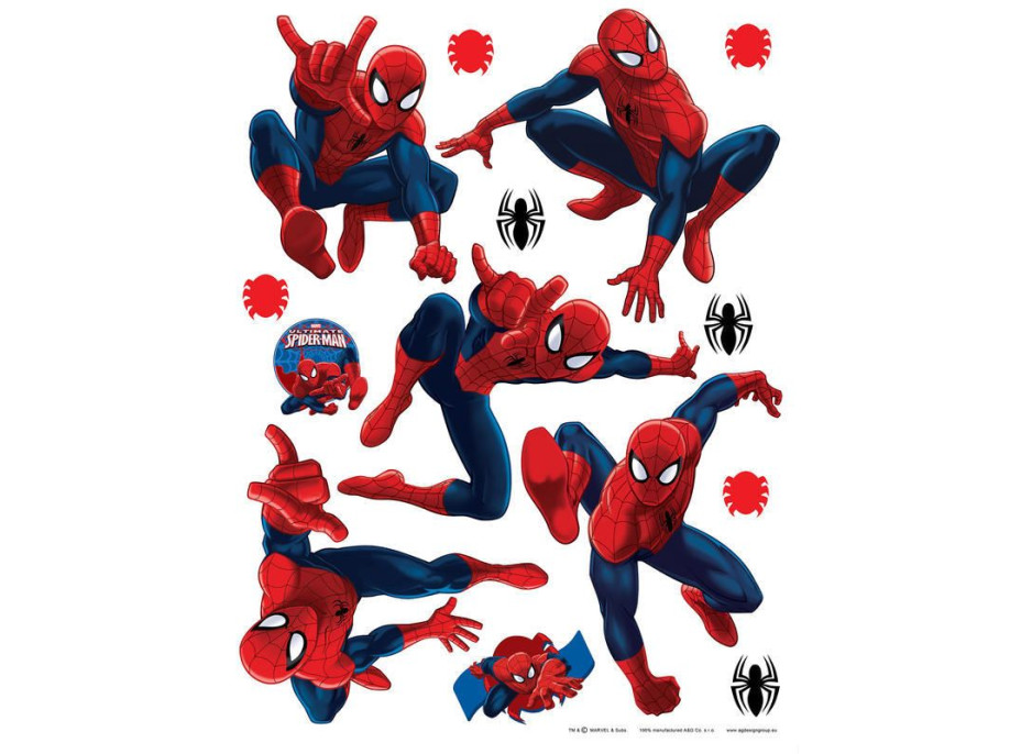 Detská samolepka SPIDER MAN 30x30 cm