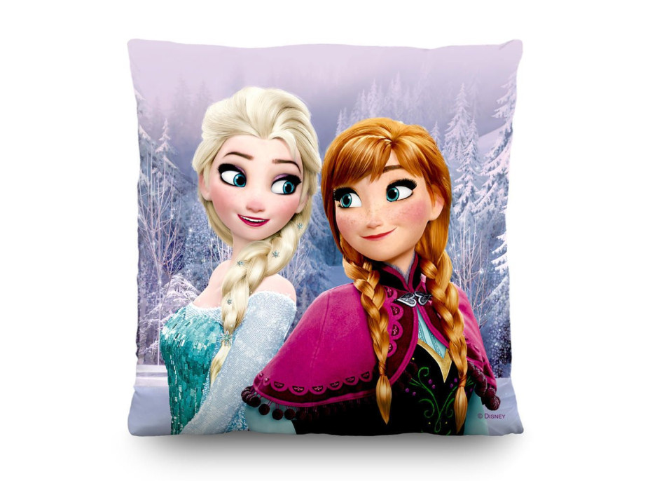 Detský vankúšik DISNEY ĽADOVEJ KRÁĽOVSTVO FROZEN 40x40 cm