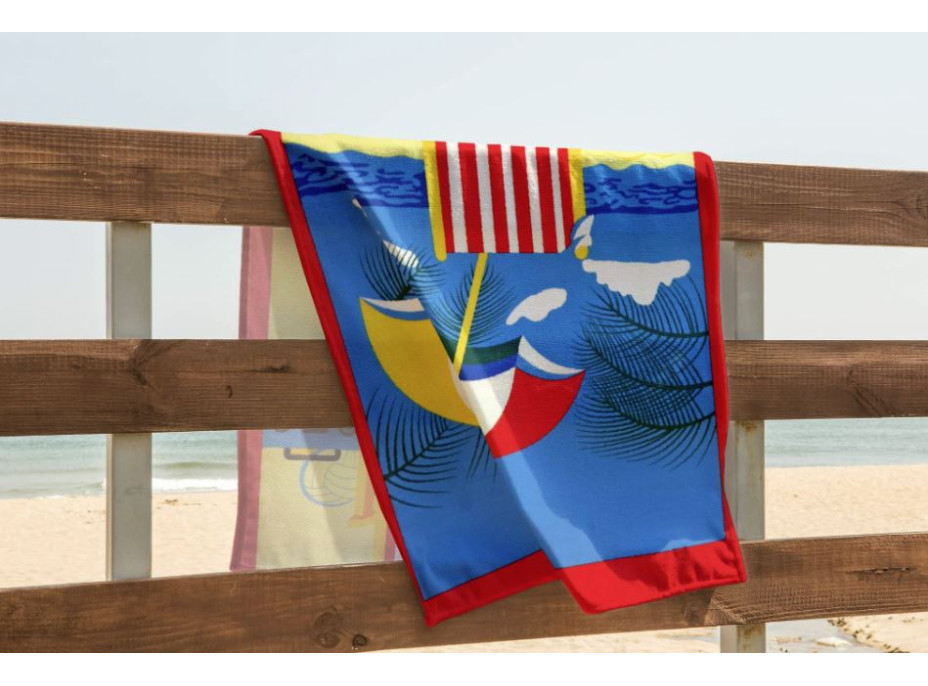 Plážová osuška 70x140 cm Summer Beach - Lehátko