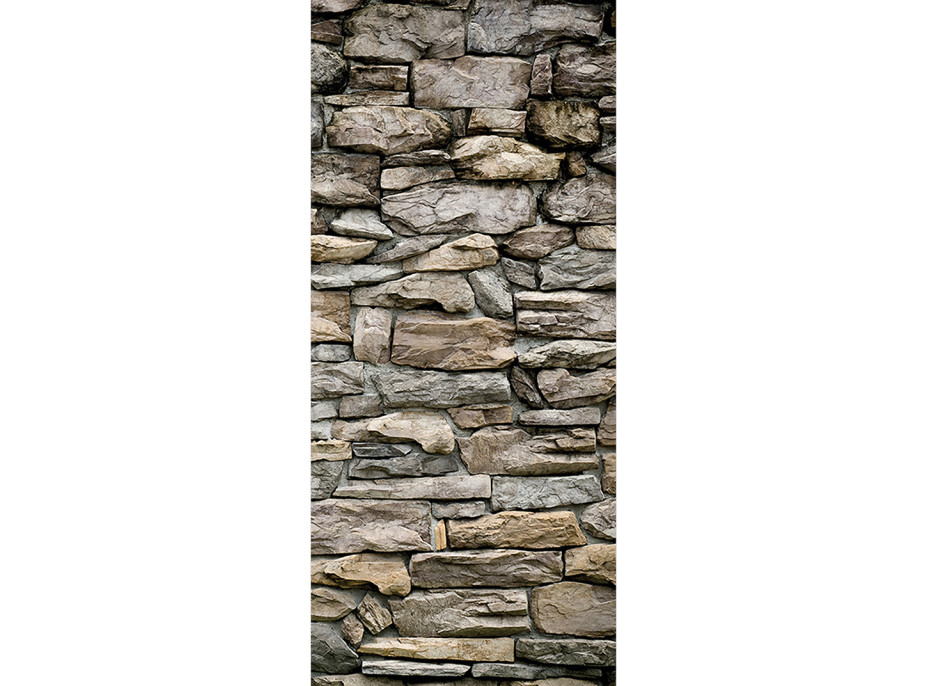 Moderné fototapety - Kamenný múr - 90x202 cm