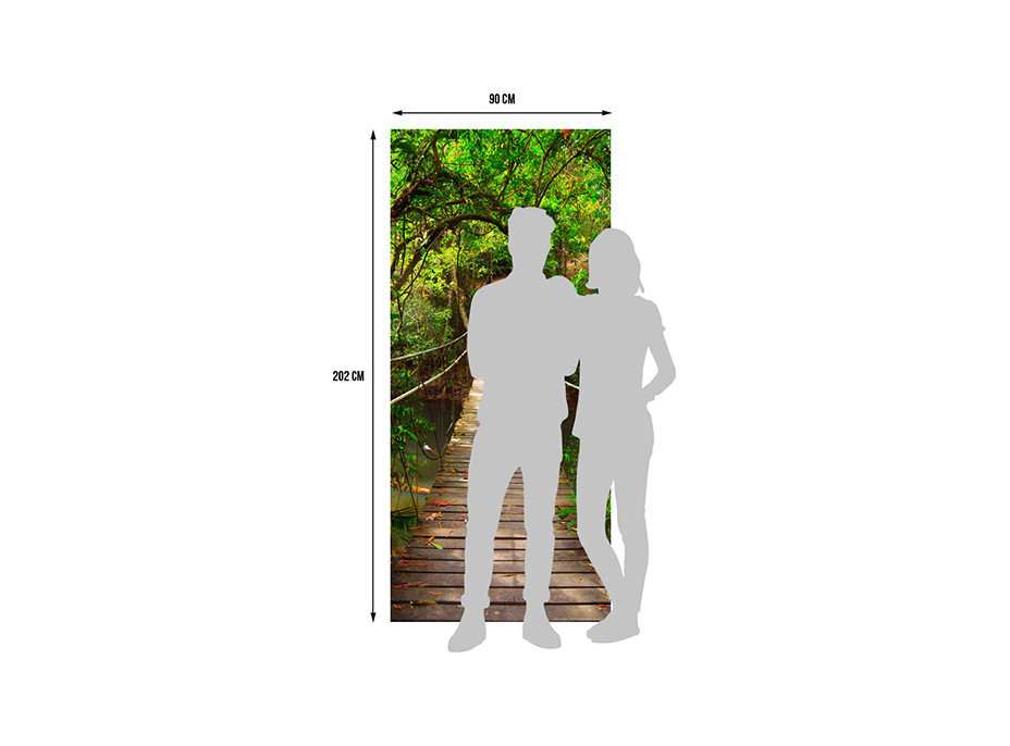 Moderné fototapety -Visutý most - 90x202 cm