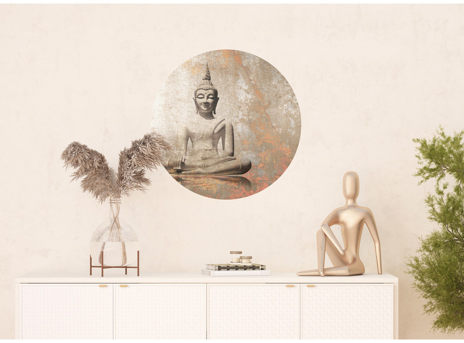 Moderné fototapety - Budha - guľatá - 70 cm