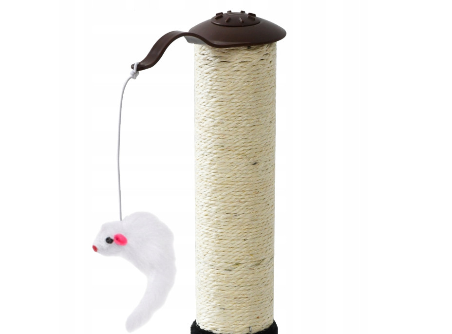 Mačacie škrabadlo 43 cm - čierne