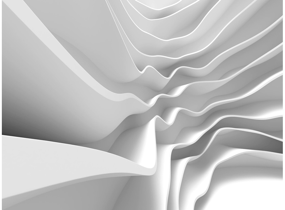 Moderné fototapety - Futuristické vlny - 360x270 cm