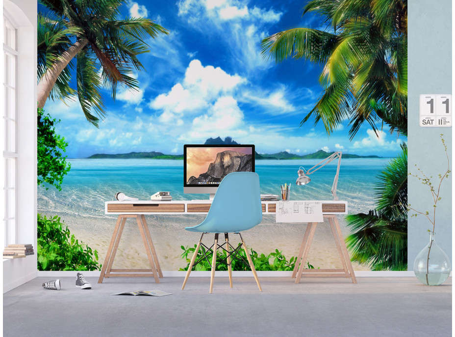 Moderné fototapety - Paradajkový ostrov - 360x270 cm