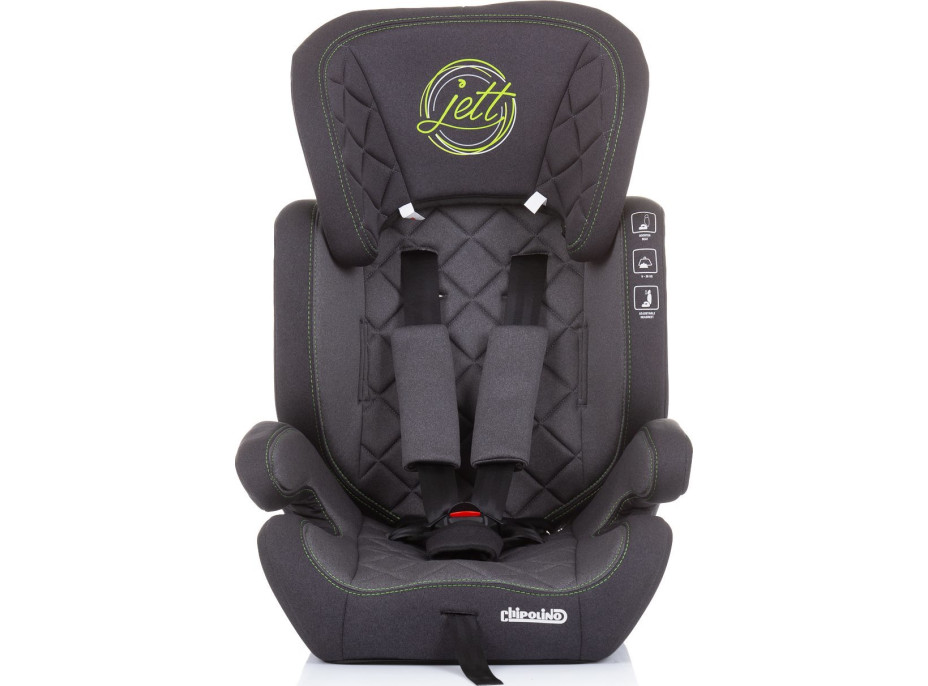 CHIPOLINO Autosedačka Jett 9-36 kg Graphite