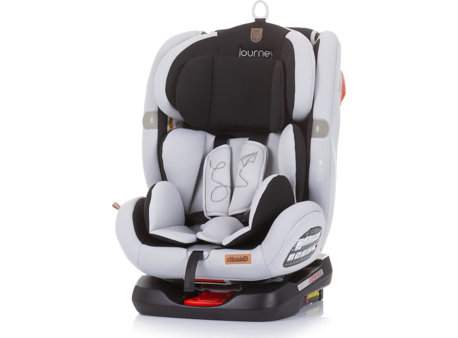 CHIPOLINO Autosedačka Journey otočná 360 Isofix 0-36 kg Glacier