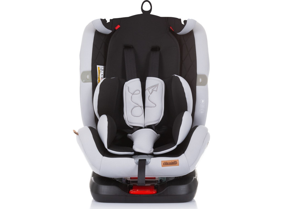 CHIPOLINO Autosedačka Journey otočná 360 Isofix 0-36 kg Glacier