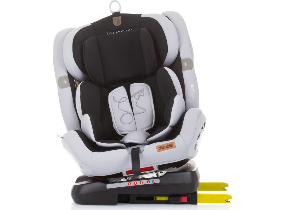 CHIPOLINO Autosedačka Journey otočná 360 Isofix 0-36 kg Glacier