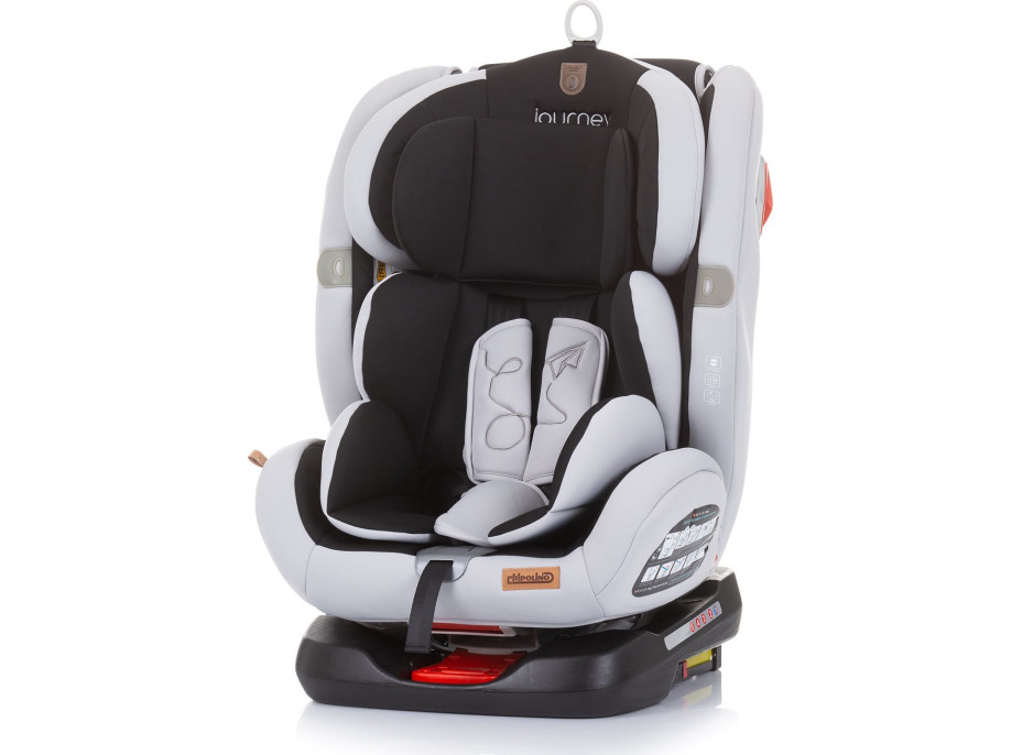 CHIPOLINO Autosedačka Journey otočná 360 Isofix 0-36 kg Glacier