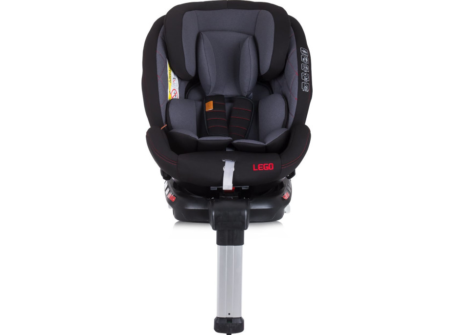 CHIPOLINO Autosedačka Lego otočná 360 Isofix 0-36 kg Raven