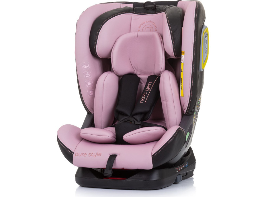 CHIPOLINO Autosedačka 360 i-Size 40-150cm Next Gen Rose Water