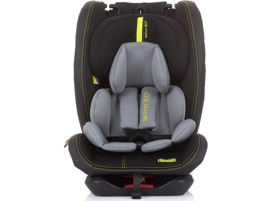 CHIPOLINO Autosedačka Techno 360 Isofix 0-36 kg Glacier