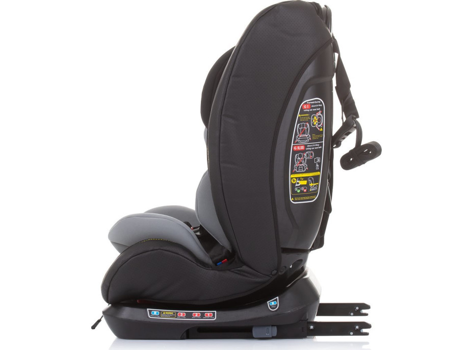 CHIPOLINO Autosedačka Techno 360 Isofix 0-36 kg Glacier