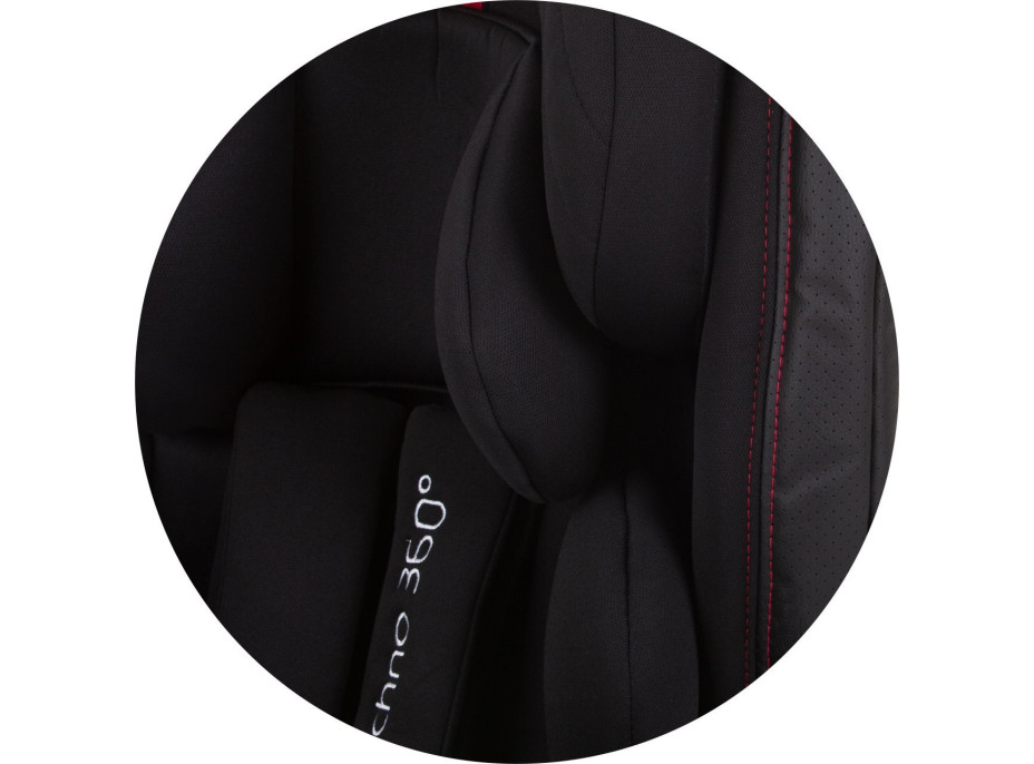 CHIPOLINO Autosedačka Techno 360 Isofix 0-36 kg Glacier