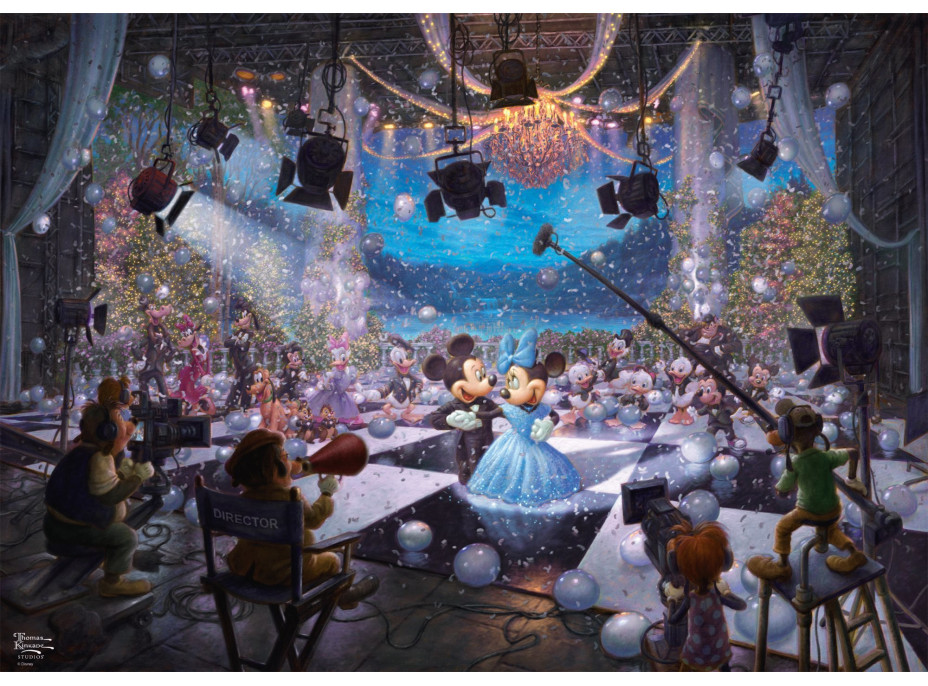 SCHMIDT Puzzle Disney: Oslava 100 rokov (1) 1000 dielikov