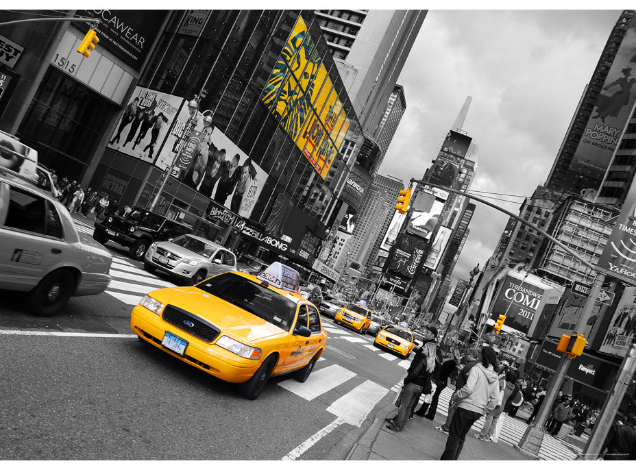 Moderné fototapety - Taxi v New Yorku - 155x110 cm