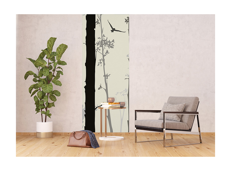 Moderné fototapety - Mystický les - 90x270 cm