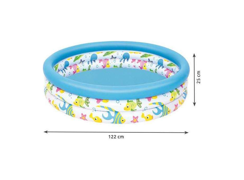 Detský nafukovací bazén BESTWAY 51009 - 122x25 cm