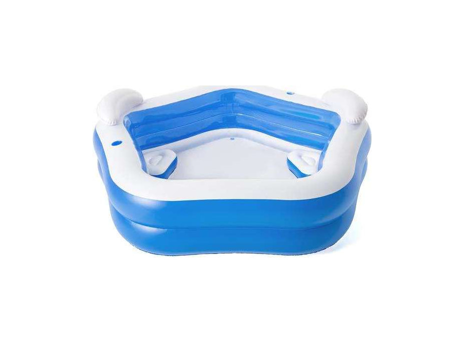 Nafukovací bazén so sedátkami BESTWAY 54153 - 213x207x69cm