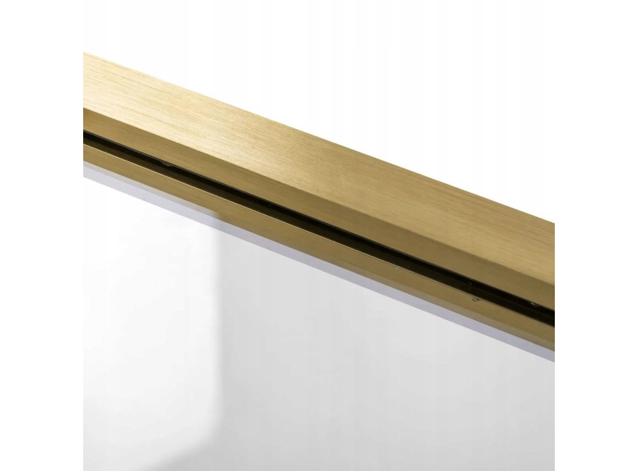 Sprchovací kút Rea RAPID slide 110x100 cm - zlatý brúsený
