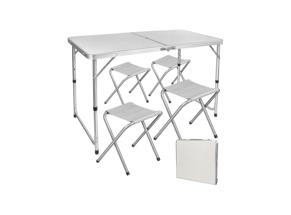 Kempingový set (4 stoličky + stôl)