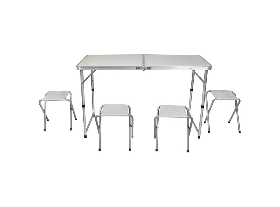Kempingový set (4 stoličky + stôl)