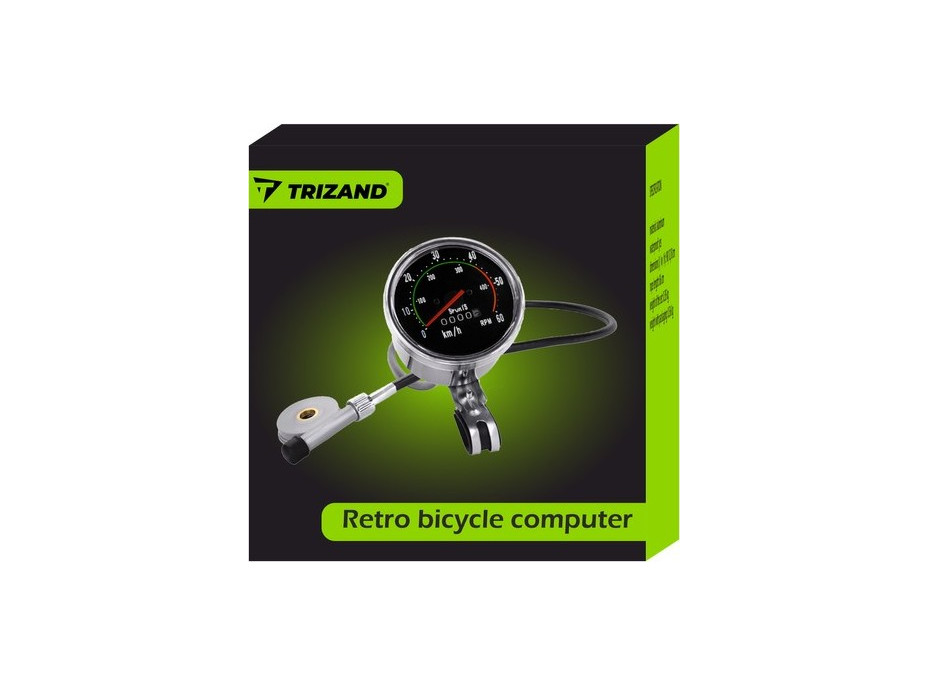 Retro tachometer pre bicykel