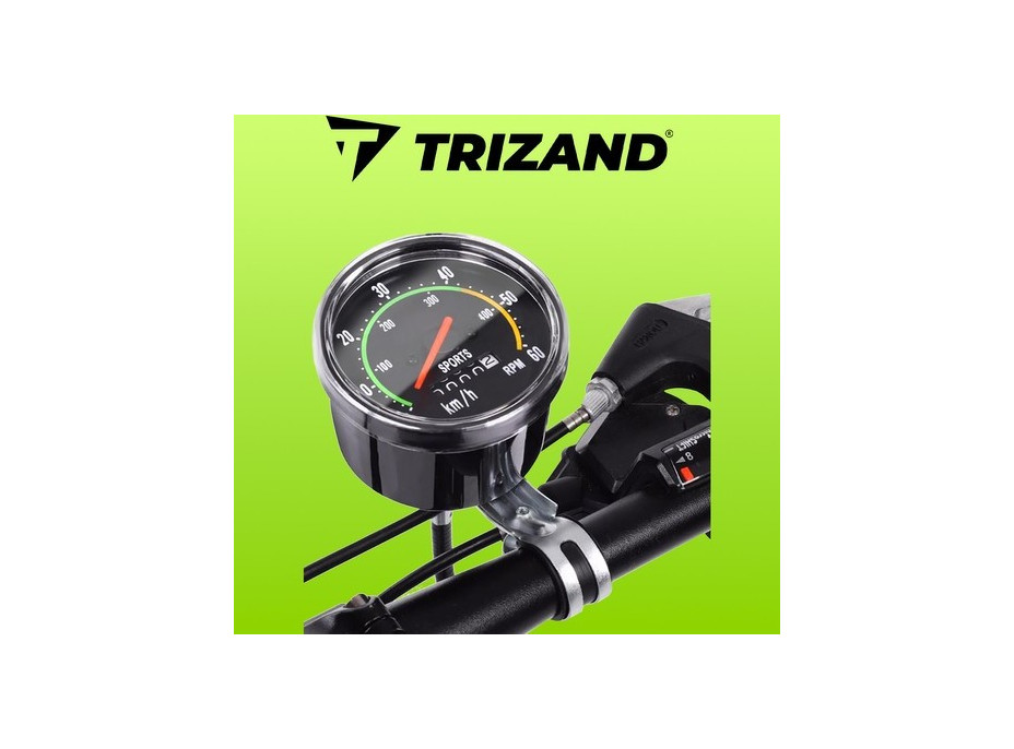 Retro tachometer pre bicykel