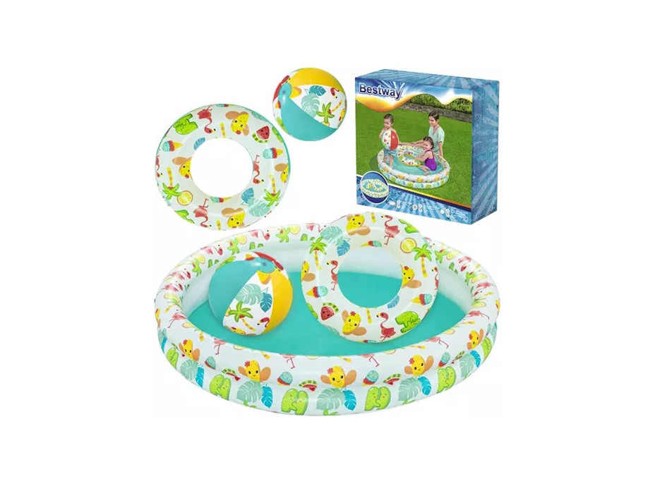 Detský nafukovací bazénik 3v1 - BESTWAY 51124