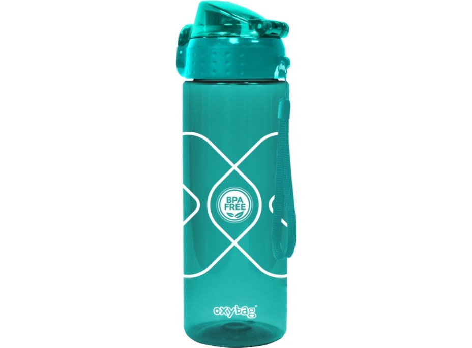 OXYBAG Fľaša na pitie Tritan modrá 600 ml