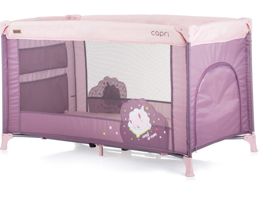 CHIPOLINO Postieľka cestovná Capri Lilac