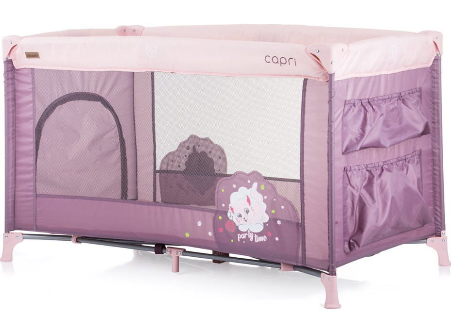 CHIPOLINO Postieľka cestovná Capri Lilac