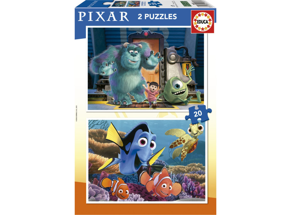 EDUCA Puzzle Disney Pixar 2x20 dielikov