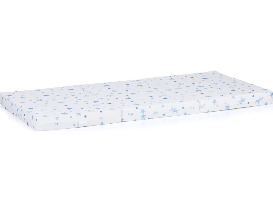 CHIPOLINO Skladací matrac 60 x 120 cm White,blue stars