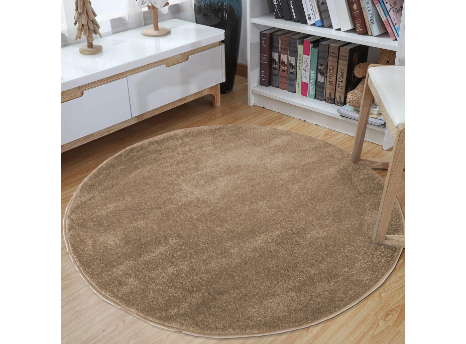 Okrúhly koberec Portofino - béžový