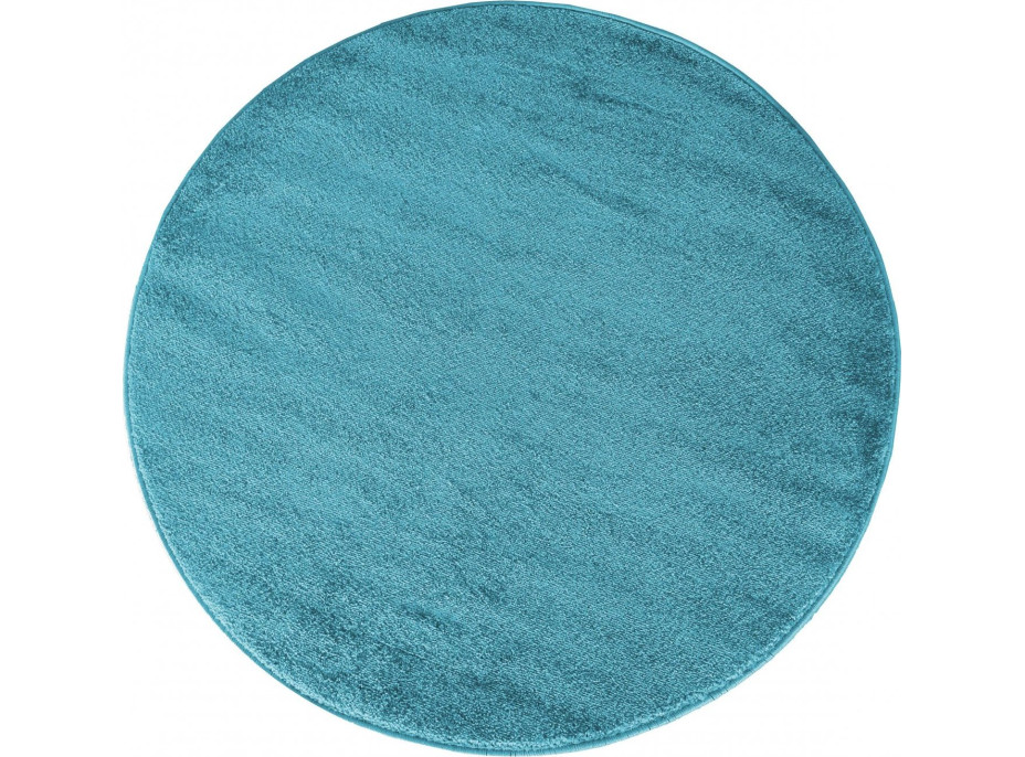 Kulatý koberec Portofino - modrý