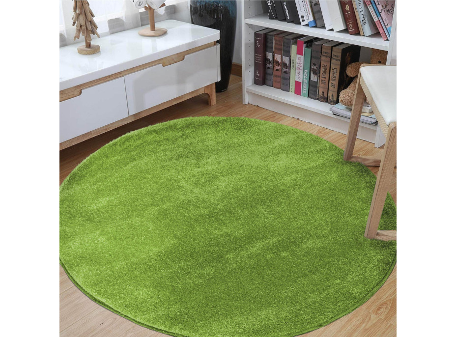 Okrúhly koberec Portofino - zelený